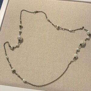 Elegant Pearl Beaded Necklace